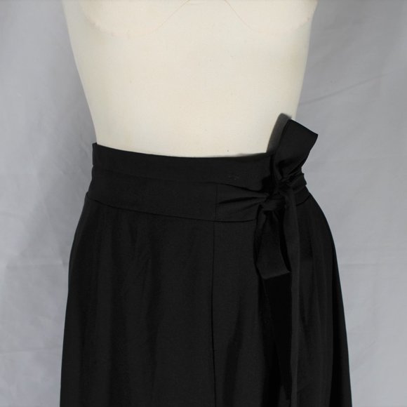 Black Wide Leg Juniors Plus Charlotte Russe NWT Pants Size 1X Juniors - Picture 2 of 5